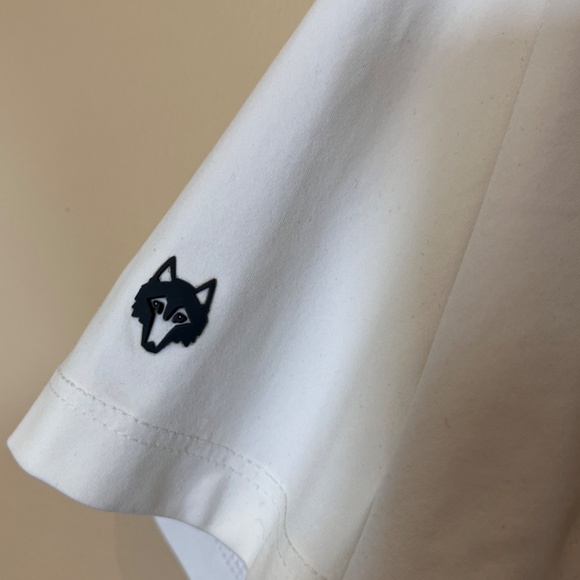 Greyson Golf Performance Short Sleeve Polo Shirt - Men's Size L - White - Picture 5 of 10